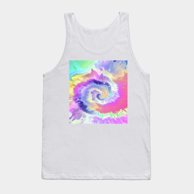 Pastel Tie Dye Tank Top by Scar